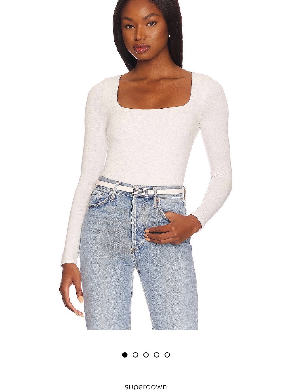 Super down Al Long sleeve Bodysuit